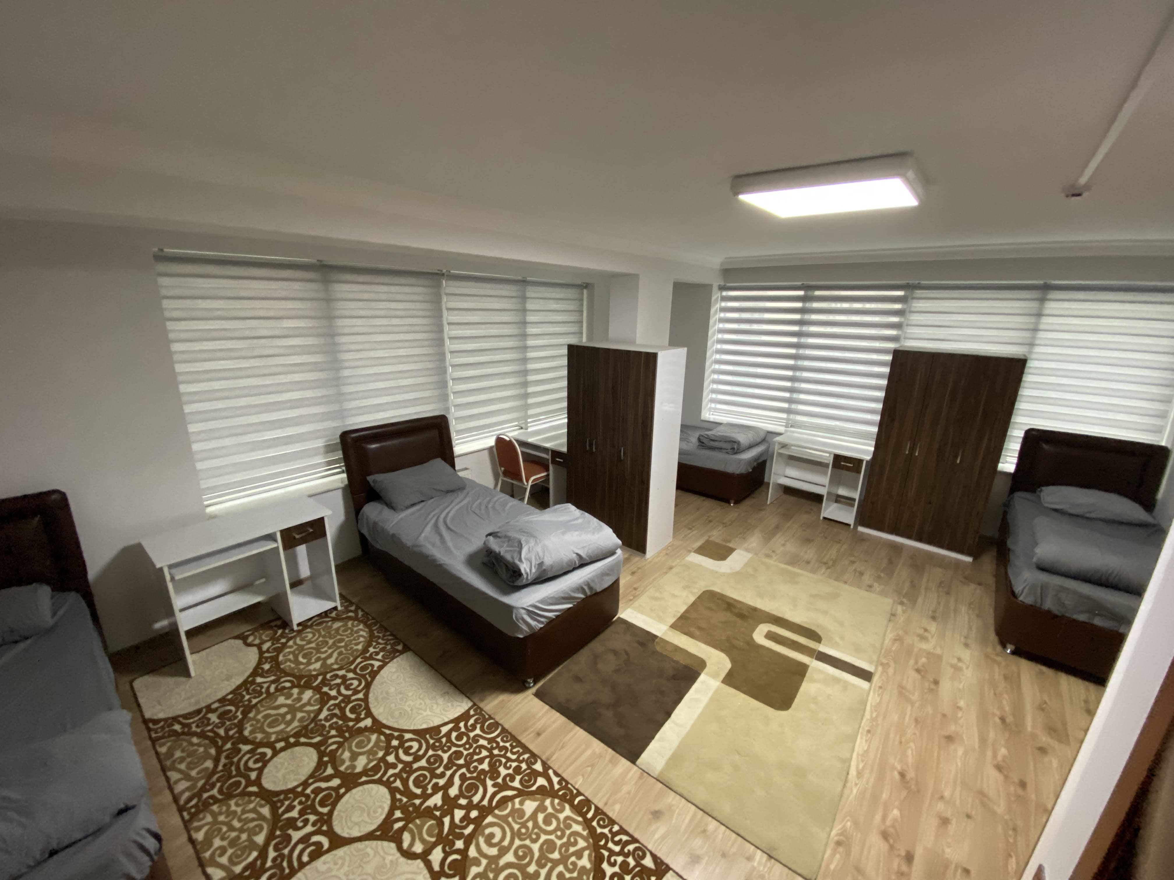 Dormitory dining and kitchen facilities - Shared spaces for student meals and cooking